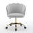 Izdyhaar Velvet Swivel Task Chair with Tufted Back-1617736433