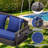 Kenn 3 Person Outdoor Porch Swing-805817611