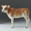 4,92 pouces L en cuir de veau Ayrshire multicolore