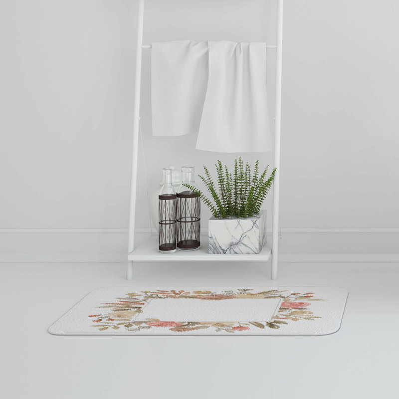 Akida Non-Slip Backing Bath Rug