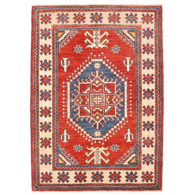 Perea Wool Geometric Indoor Rug