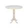 Madeline Extendable Round Solid Wood Top Dining Table