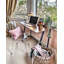 Amina Metal Base Writing Desk-444610774