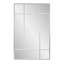 Knightbridge Solid + Manufactured Wood Wall Mirror