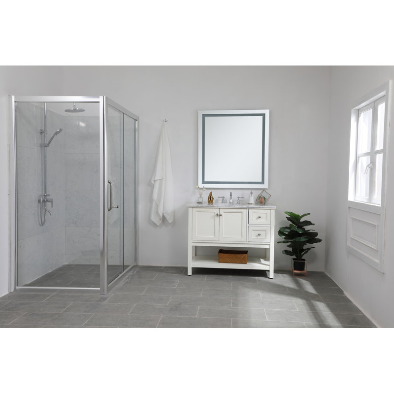 Kenno Flat Wall Mirror, 40" x 36"