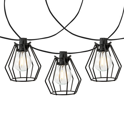 Baltimore 120'' Diamond Caged String Lights