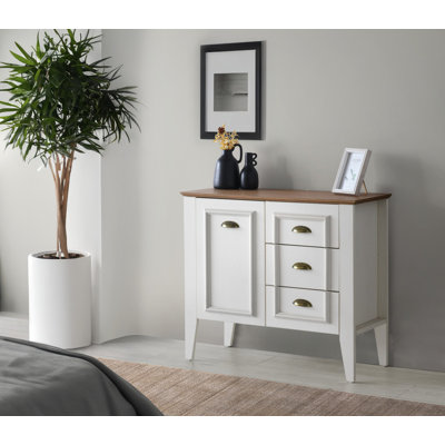 Oded 85cm W 3 - Drawer Chest of Drawers