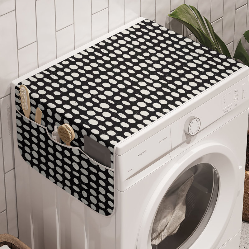 East Urban Home Abstract Washing Machine Organizer Pack of 2 47" x 18.5"