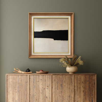 Premium Framed Wall Art - Vintage Abstract Print for Bedroom Decor - 26"x36"