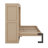 Modern Murphy Bed With Bookshelf-109788866-109788867