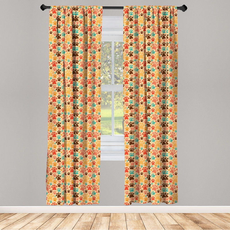 Semi-Sheer Rod Pocket Sliding Panel, 28" x 95"