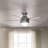 46" Anslee 5 - Blade LED Flush Mount Ceiling Fan with Pull Chain and Light Kit Included-17799250