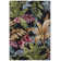 Flowers Green/Red Indoor/Outdoor Rug