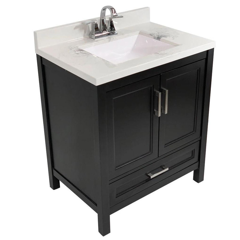 Aldino 31 " Single Bathroom Vanity Base, Espesso