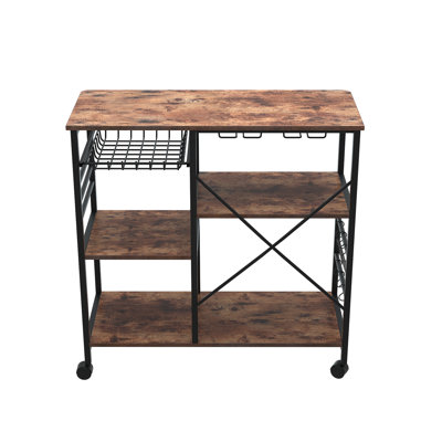 15'' Steel Standard Baker's Rack with Microwave Compatibility