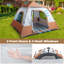 Tente de camping familiale pour 4 personnes