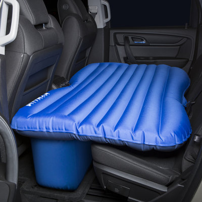 Pittman Outdoors Inflatable Fabric Rear Seat Air Mattress Full-Size Fits SUV’s & Full-Size Trucks by Pittman Outdoors