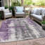 Tapis mauve lavable à la machine intérieur / extérieur Xhevrie-1447661135