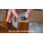 Archippos 12 in. W Teak Shower Bench