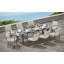 AlsoiWT Outdoor - Piece Teak Dining Set-1320708161