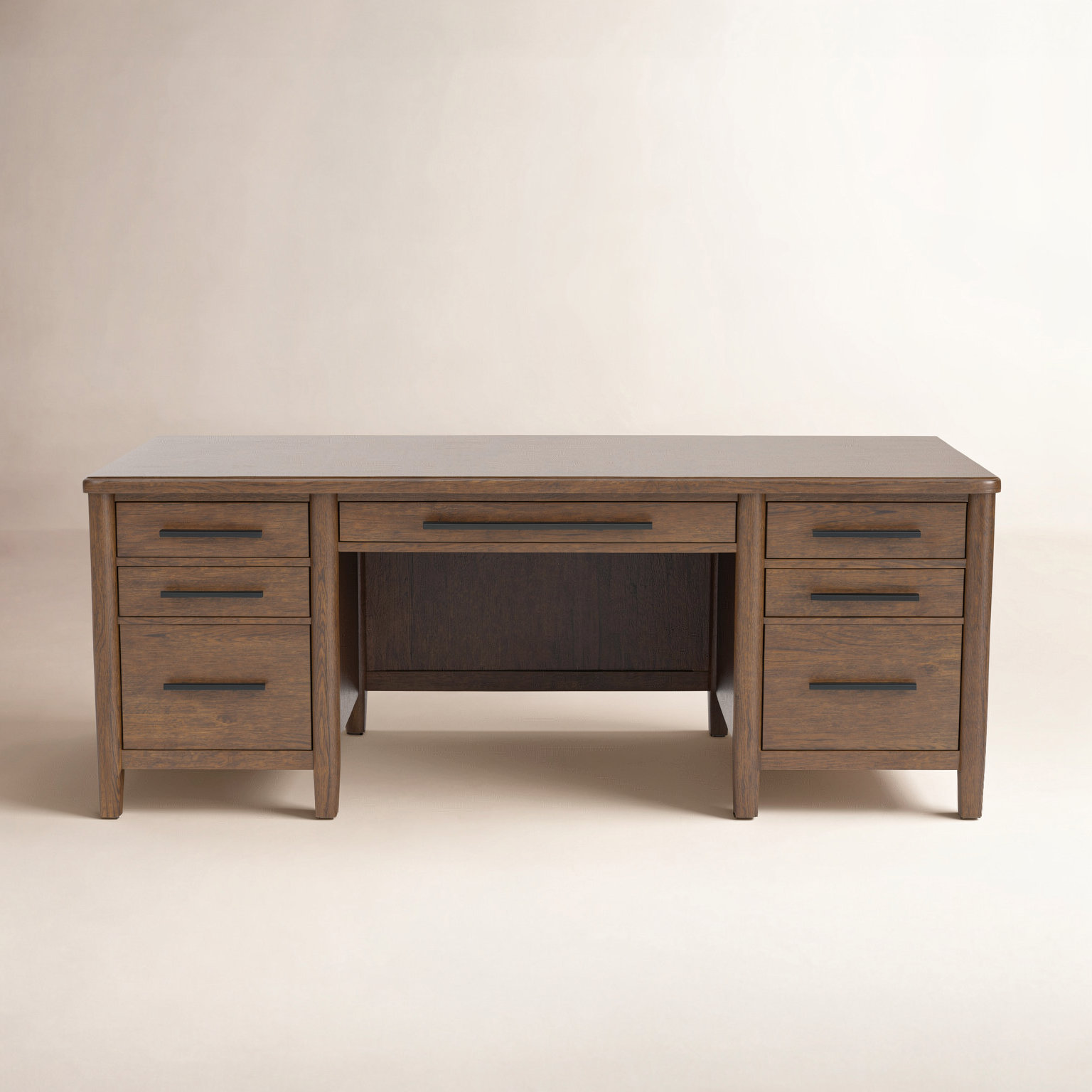 Concorde 66 " Oak Executive Desk