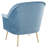 Zahir Velvet Armchair-1221972460