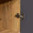 Freestanding Cabinet With Adjustable Shelves And Two Doors