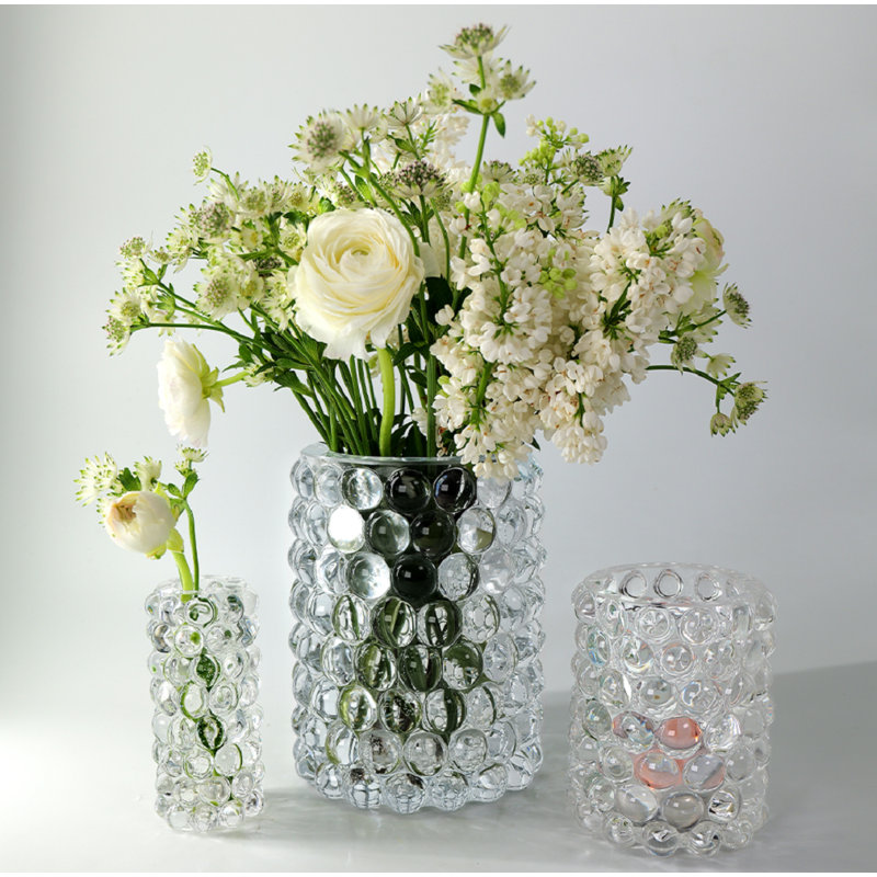 Hurricane Lamp Boule Large, Clear
