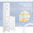 Linen Storage Tower - 3 Shelf Optimize Bathroom Organization Freestanding Maximize