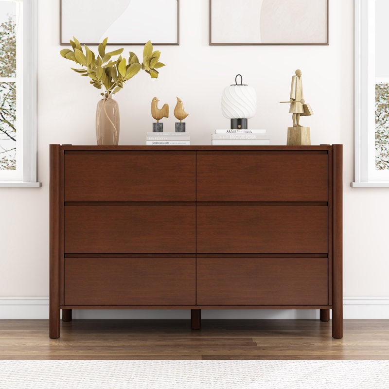 Commode double 6 tiroirs l 47,2 po