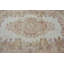 Tapis géométrique, tapis neutres, tapis turcs, tapis brun de luxe, tapis rétro, grands tapis de 5,6 x 8,7 pi