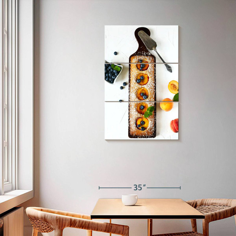 Yarlin Baked Peach Dessert, 57" H x 36" W