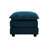 Chenille Fabric Ottomans Footrest To Combine With 2 Seater Sofa, 3 Seater Sofa And 4 Seater Sofa, Blue Chenille-1914021758