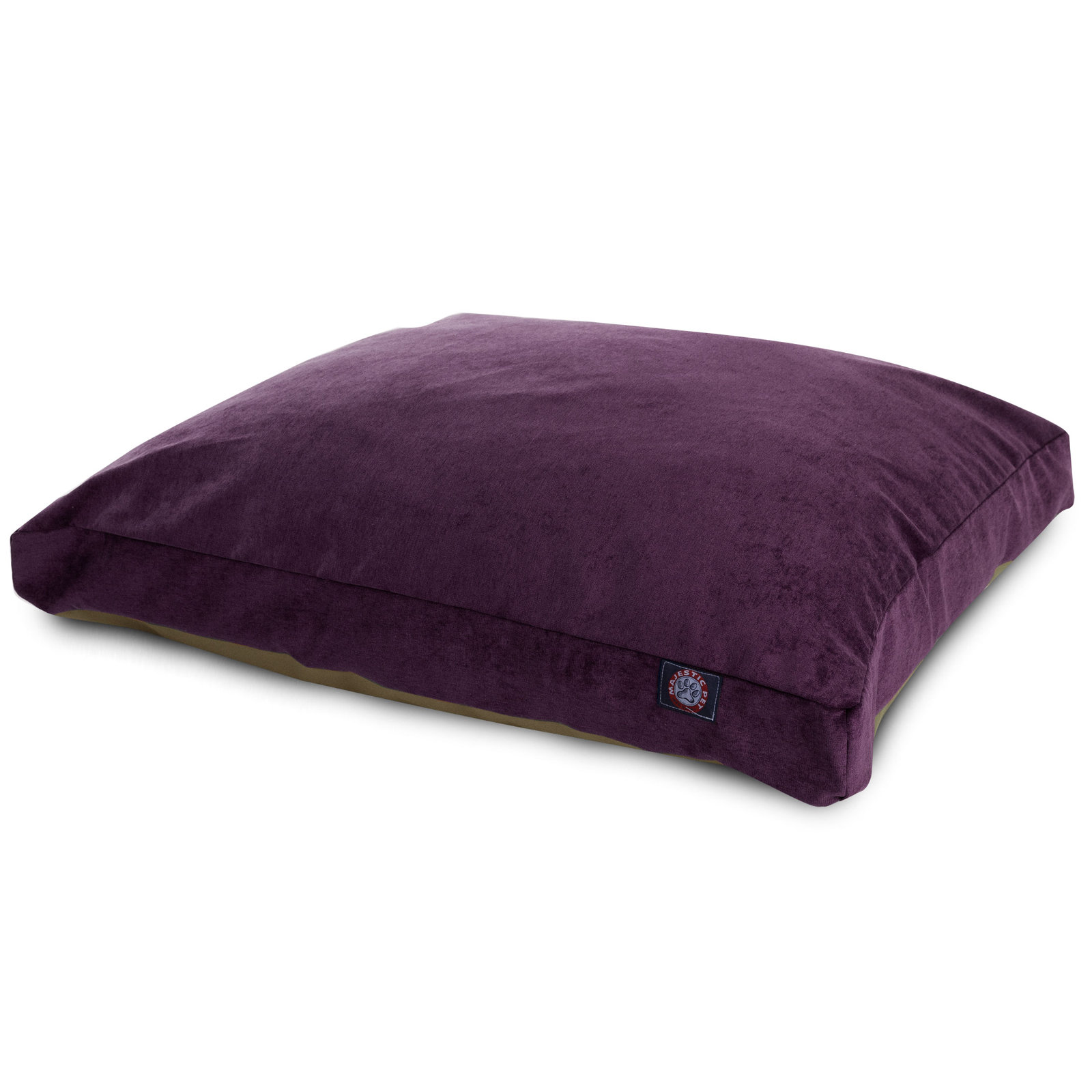 Villa Pillow, Aubergine, Large (36" W x 44" D x 5" H);