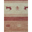 Handloomed Red Gabbeh Tribal Wool Area Rug-2029198070