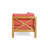 Xback Corner Bench With Ergonomic Design For Outdoor