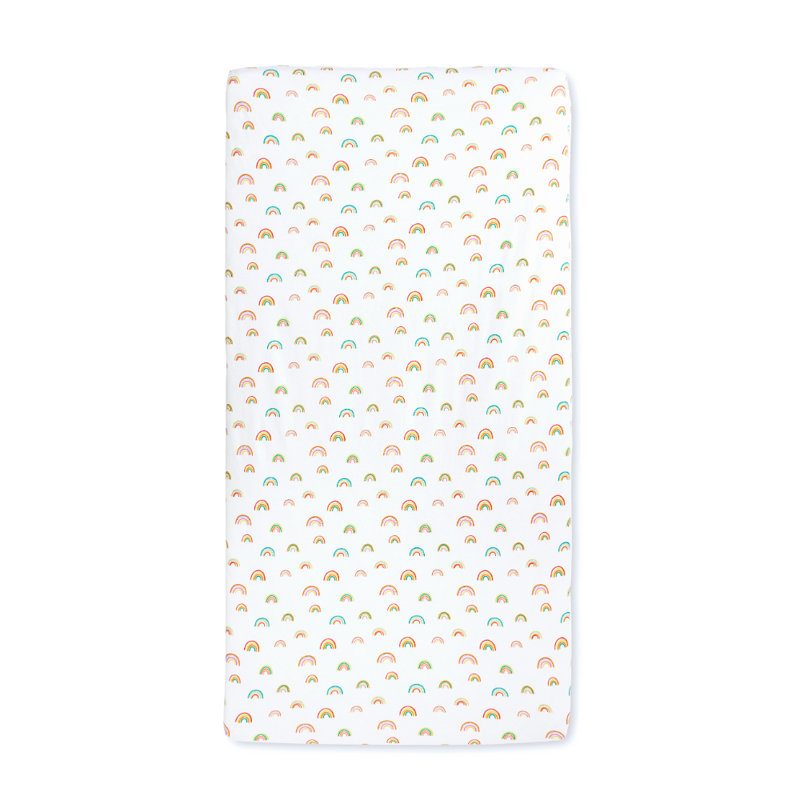 2 PACK COTBED SHEETS - RAINBOW DREAMS
