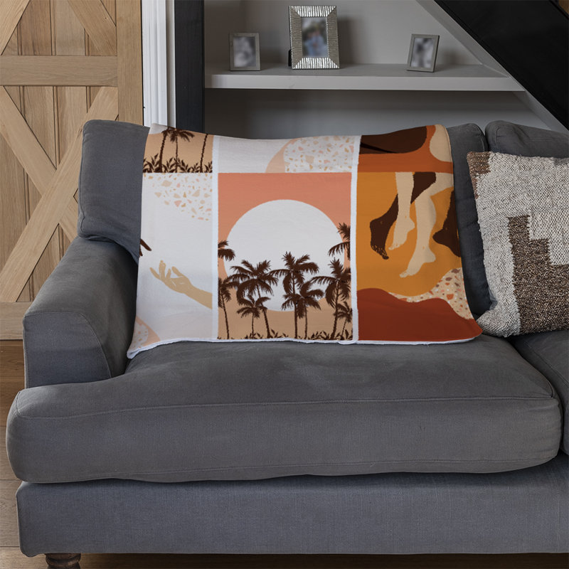 Domonica Plain Weave / Muslin Throw Blanket