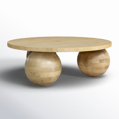 Table basse en bois massif Trentin