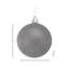 Boule scintillante en plastique incassable de 80 mm-583585574