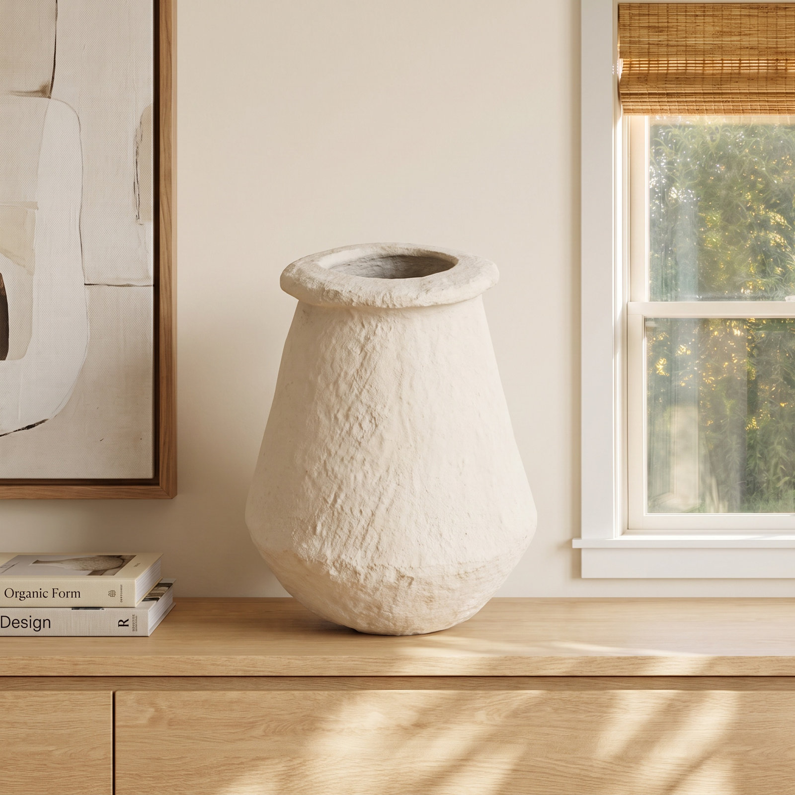 Susanne 16'' Earthenware Table Vase