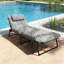 Chaise longue d'extérieur, chaise longue pliante-4628387