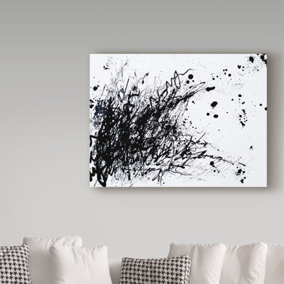 Chrispher 'Cougar Magnum Bullet' Acrylic Painting Print on Wrapped Canvas