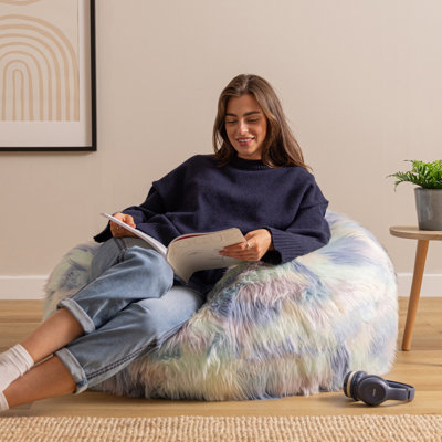 Kingston Faux Fur Bean Bag