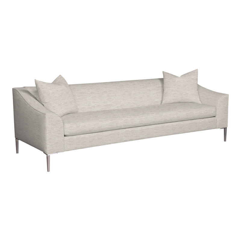 Tess Bench Seat Sofa, Impala Linen 100% Polyester