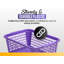 Panier de rangement empilable en plastique Rebrilliant-1200122188