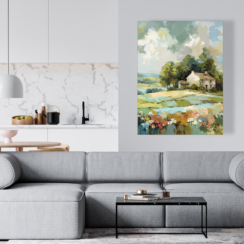 The Landmark - Blue Canvas Home Decor for Elegant Spaces