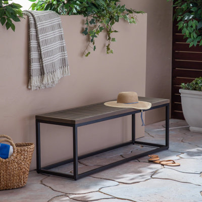 Caydence Picnic Bench by 17 Stories