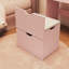 Ensemble de meuble-lavabo compact 17,9 "avec miroir lumineux et tabouret de rangement, rose-126618480
