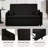 Extra-Large 61-Inch 2-In-1 Fabric Sofa Bed, Double Sofa With Storage Bag, Reinforced Iron Frame, Adjustable Backrest And Cushions, Suitable For Bedrooms, Living Rooms And Outdoor Areas.